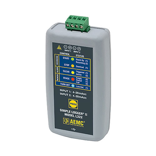 AEMC L322 4-20mA DC Current Simple Logger II