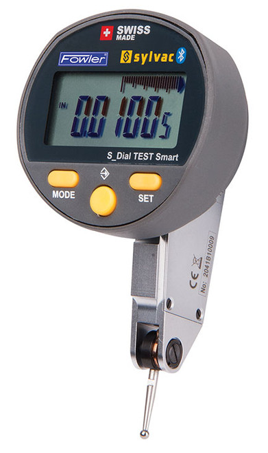 Fowler 0.080"/2mm BLUETOOTH QuadraTest Multimode Electronic Test Indicator 54-562-888-BT