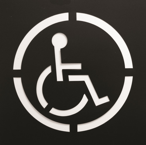 C.H. Hanson 12416 (Handicapped Symbol)- 15- 1/2" Dia.