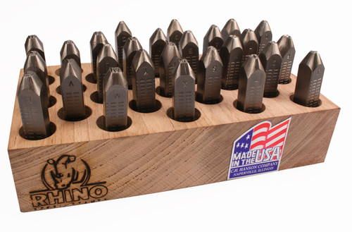 C.H. Hanson 21750 3/16'' Rhino Letter Set