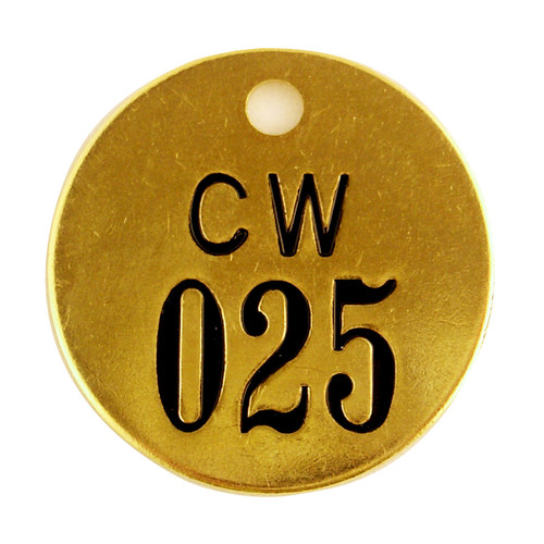 C.H. Hanson 40125A CW - Brass - 1 to 25