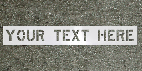C.H. Hanson CUSTOM WORD-12"x9" Char. Size