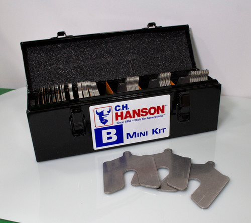 C.H. Hanson B-Mini B ( 3'' x 3'' ) Mini Shim Kit