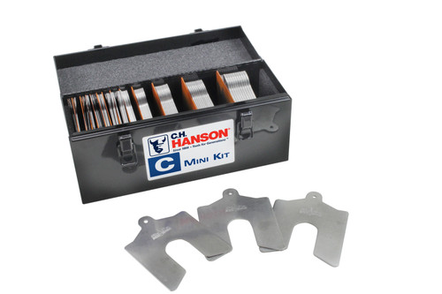 C.H. Hanson C-Mini C (4'' x 4'' ) Mini Shim Kit