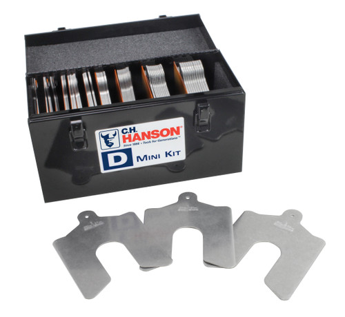 C.H. Hanson D-Mini D ( 5'' x 5'') Mini Shim Kit