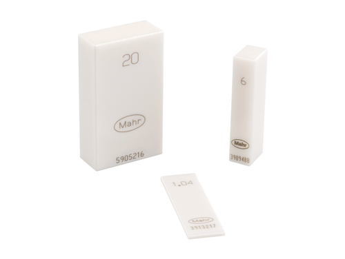 Mahr 4804074 417 C/0 SINGLE GAGE BLOCK, 2 MM CERAMIC, GRADE 0