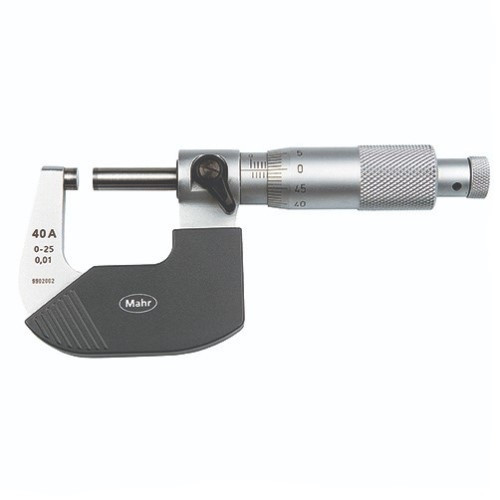 Mahr 4134000KAL 40 A MICROMETER, 0-25MM