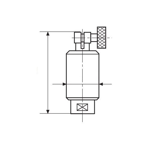 Mahr 4478164 844 DGK SHORT HOLDER W/3/8"COL