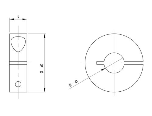 Mahr 4484802 844 Dt-R Depth stop ring for plug gages > 60 - 90 mm