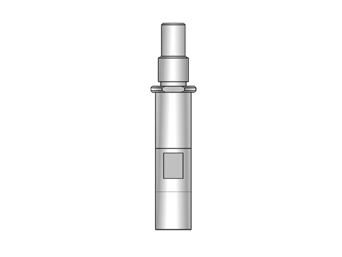 Mahr 4484780 844 Dv Extension  11,9 mm length 98 mm, M10 x 1