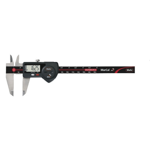 Mahr 4103065KAL 16 EWR Digital Caliper 150mm r. d.rd, th. wheel, w.D., w.c.