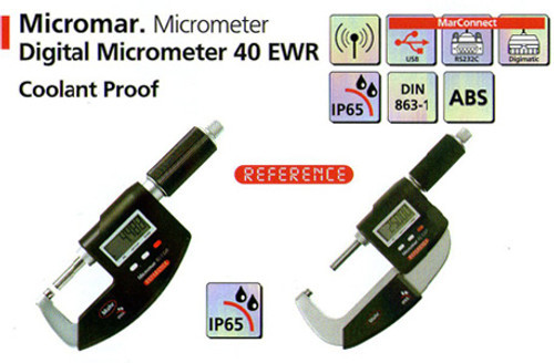 Mahr 4151706 40 EWR, DIGITAL MICROMETER, 1-2" W/OUTPUT IP-65