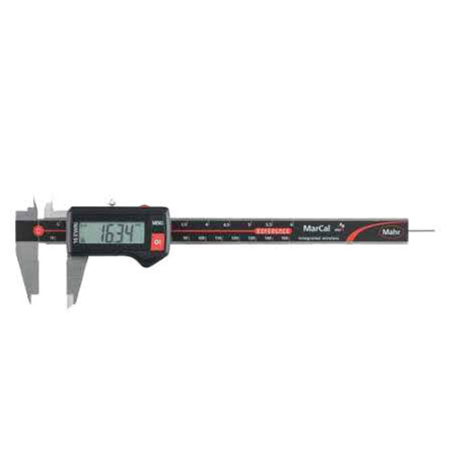 Mahr 4103373KAL 16 EWRi-H Dig. Caliper 150 mm HM, rd. D. rod, w. c.