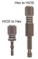 Mountz 144328 Drive Adapter (1/4 M/Hex Dr. to 4mm Hios Dr.)