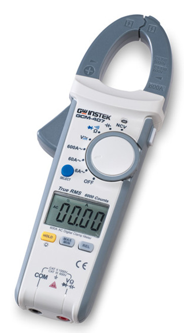 Gw Instek  GCM-407 Digital Clamp Meter with True RMS Measurement