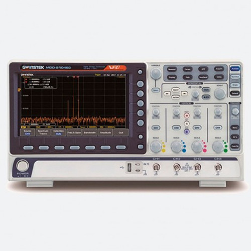 Gw Instek  MDO-2104EG 100MHz, 4-channel, DSO, Spectrum analyzer, dual channel 25MHz AWG