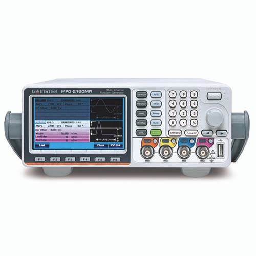 Gw Instek  MFG-2160MR 60MHz Single Channel Arbitrary Function Generator with pulse generator, modulation, 320MHz RF signal generator