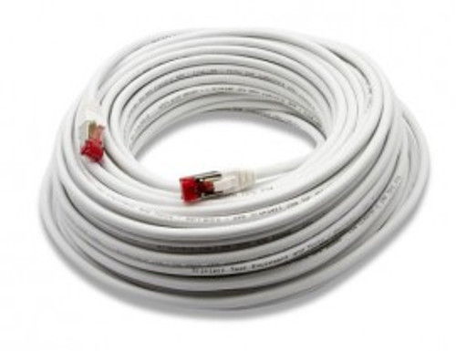 Triplett CAT6A-75WH CAT 6A 10GBPS Professional Grade, SSTP 26AWG Patch Cable 75' White