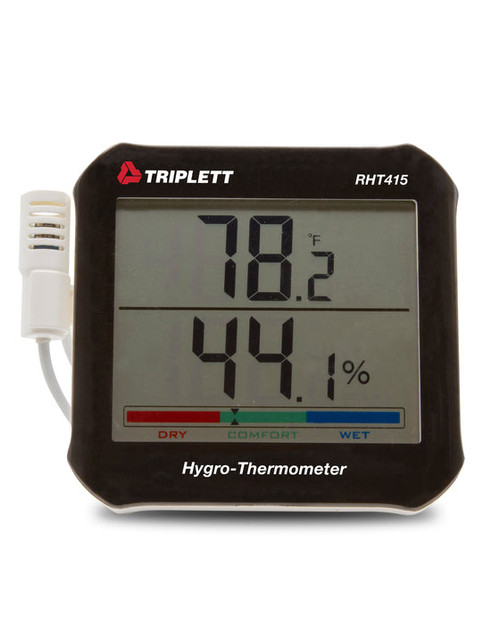 Triplett RHT415 Hygro-Thermometer with Remote Probe