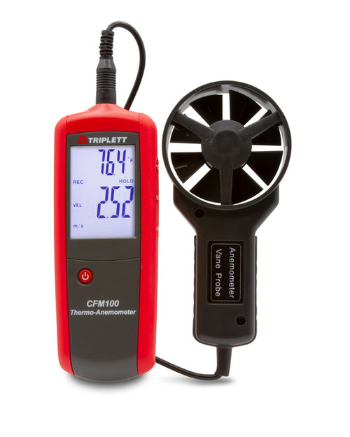 Triplett CFM100 CFM/CMM Thermo-Anemometer
