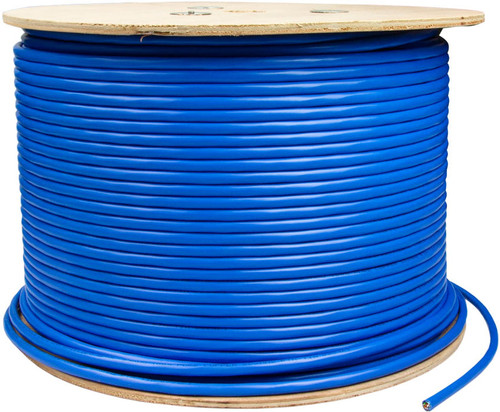 Triplett CAT6AU-1000BL CAT6A UTP 23AWG Cable 1000' Blue
