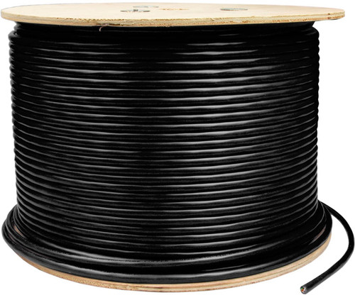 Triplett CAT6AS-1000BK CAT6A FTP Shielded 23AWG Cable 1000' Black