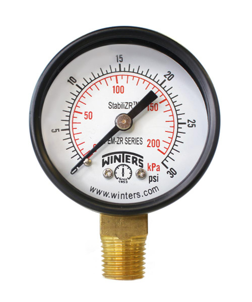 WINTER PEM195ZR PEM-ZR 2" 0/30" VAC/KPA 1/8" NPT BTM