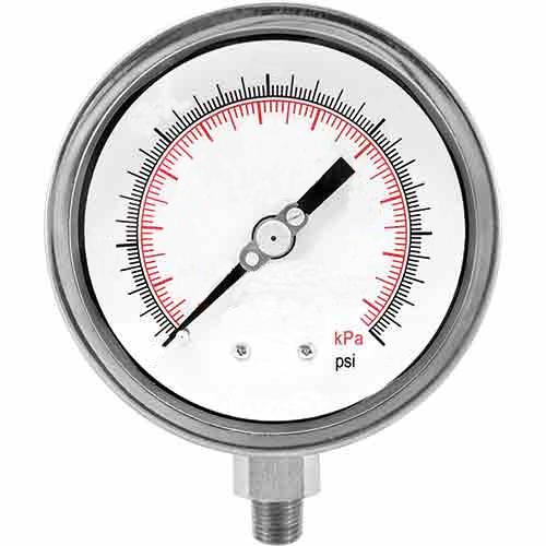 WINTER PFP1070ZR SS 6" 0-3000 PSI/KPA 1/4" NPT BTTM WITH STABILIZR?