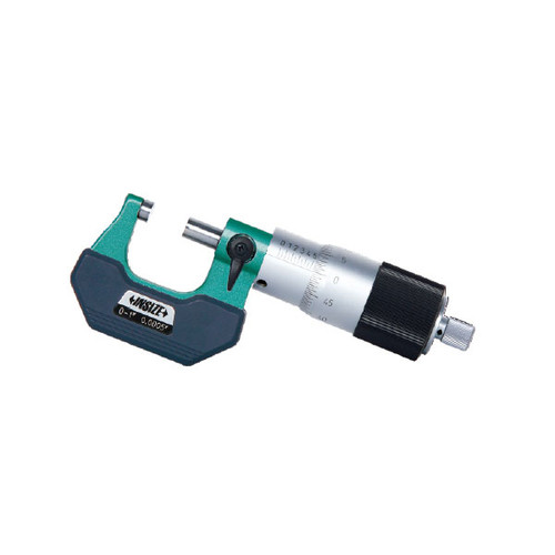 Insize 3208-3 Quick Feeding Outside Micrometer, 2-3", Graudation .0005"