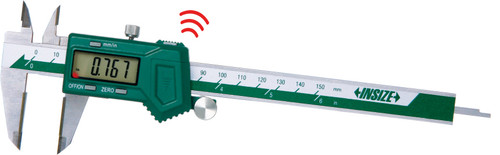 Insize 1110-150Awl Wireless Digital Caliper With Carbide Tipped Jaws,0-150Mm/0-6",0.01Mm/0.0005"