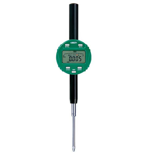 Insize 2139-50E Electronic Indicator (With Transmit Button And Light),2"/50.8Mm, Graduation .0005"/0.01Mm, Lug Back