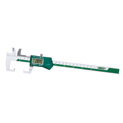 Insize 1128-200Wl Electronic Inside Groove Caliper, .39-8"/10-200Mm, Graduation.0005"/0.01Mm, Built-In Wireless