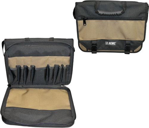 Aemc 5000.61 Contractor briefcase for field use by contractors, engineers, carpenters, plumbers, HVAC repairmen, maintenance personnel,