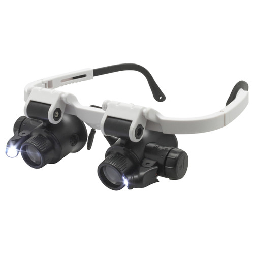 Aven 26116 26116 - Eye Loupe Inspection Goggles with LEDs [6x - 25x]