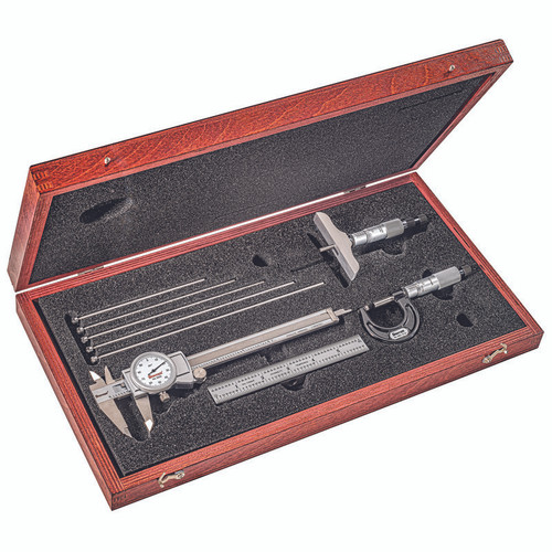 Starrett S9922 PRECISION MEASURING TOOL SET (INCH)