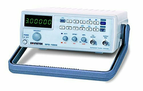   Instek   SFG-1013 DDS Function Generator with Voltage and 6 Digit LED Display, 0.1Hz to 3MHz Frequency