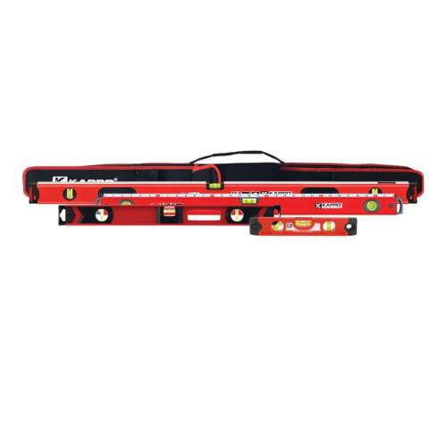 KAPRO 985-48-HBS 5pc. Handymans Set includes 227-08 torpedo, 24" mag I-beam, 48" Apollo, 32" Exodus and multi level bag