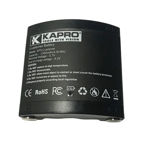KAPRO  875G-B   Replacement Battery for 875G PRO 5 Beam plus plumb dot Laser