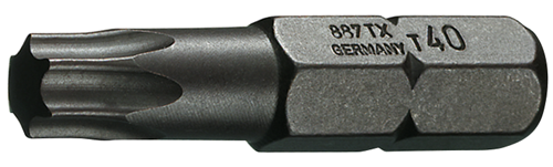 Gedore 6542990 Screwdriver bit 1/4", Value pack 10-pc, TORX T40 687 TX T40 S-010