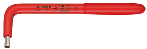 Gedore 2324903 VDE Hexagon Allen key 10 mm V 42 10