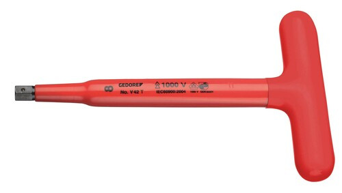 Gedore 2661233 VDE Hexagon Allen key with T-handle 5 mm V 42 T 5