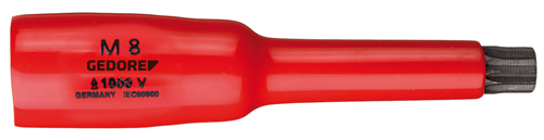 Gedore 2946580 VDE Screwdriver bit socket 3/8" XZN M12 VDE INX 30 12