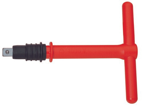 Gedore 6124720 VDE T-handle 1/2" with pull locking VDE 1989 T