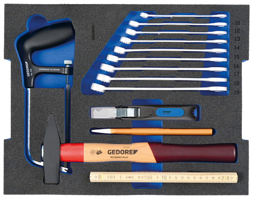 Gedore 2835967 STARTER Tool kit in 2/2 L-BOXX 136 Module 1100 CT2-BASIC