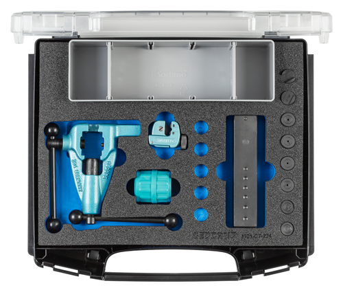 Gedore 4662980 Double flaring tool set 4.75-10 mm and 3/16"-3/8" in i-BOXX 72 1101-234013
