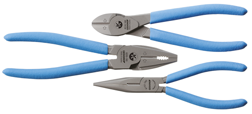 Gedore 6755470 Pliers set, 3 pcs S 8003 TL