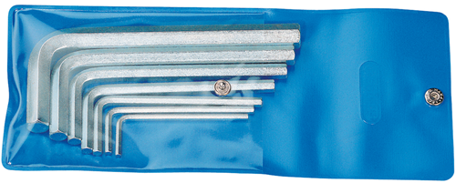 Gedore 6347510 Hexagon Allen key set 7 pcs 2-8 mm 42-07