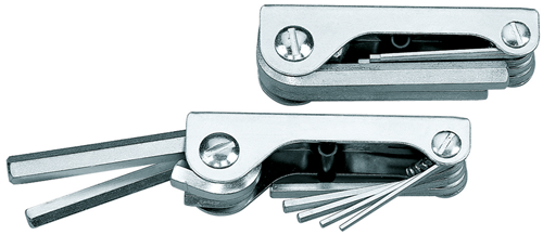 Gedore 6354800 Hexagon Allen key set 5/64-1/4AF SCL 42-90 A