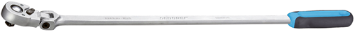 Gedore 2018934 Swivel head reversible ratchet 1/2" 600 mm 1993 GU-10 XL