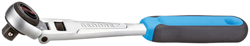 Gedore 6237170 Swivel head reversible ratchet 3/8" 282 mm 3093 GU-3